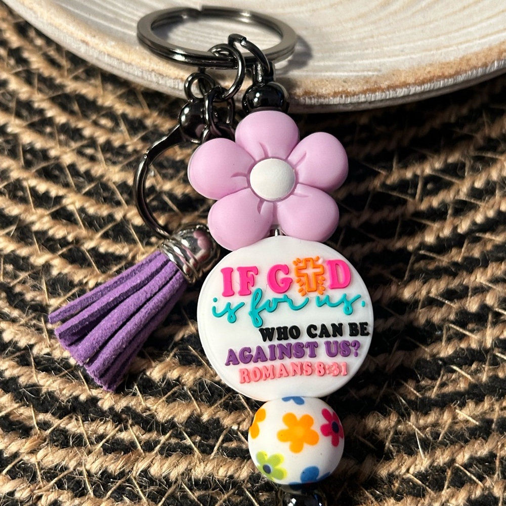 If God is with us Keychain